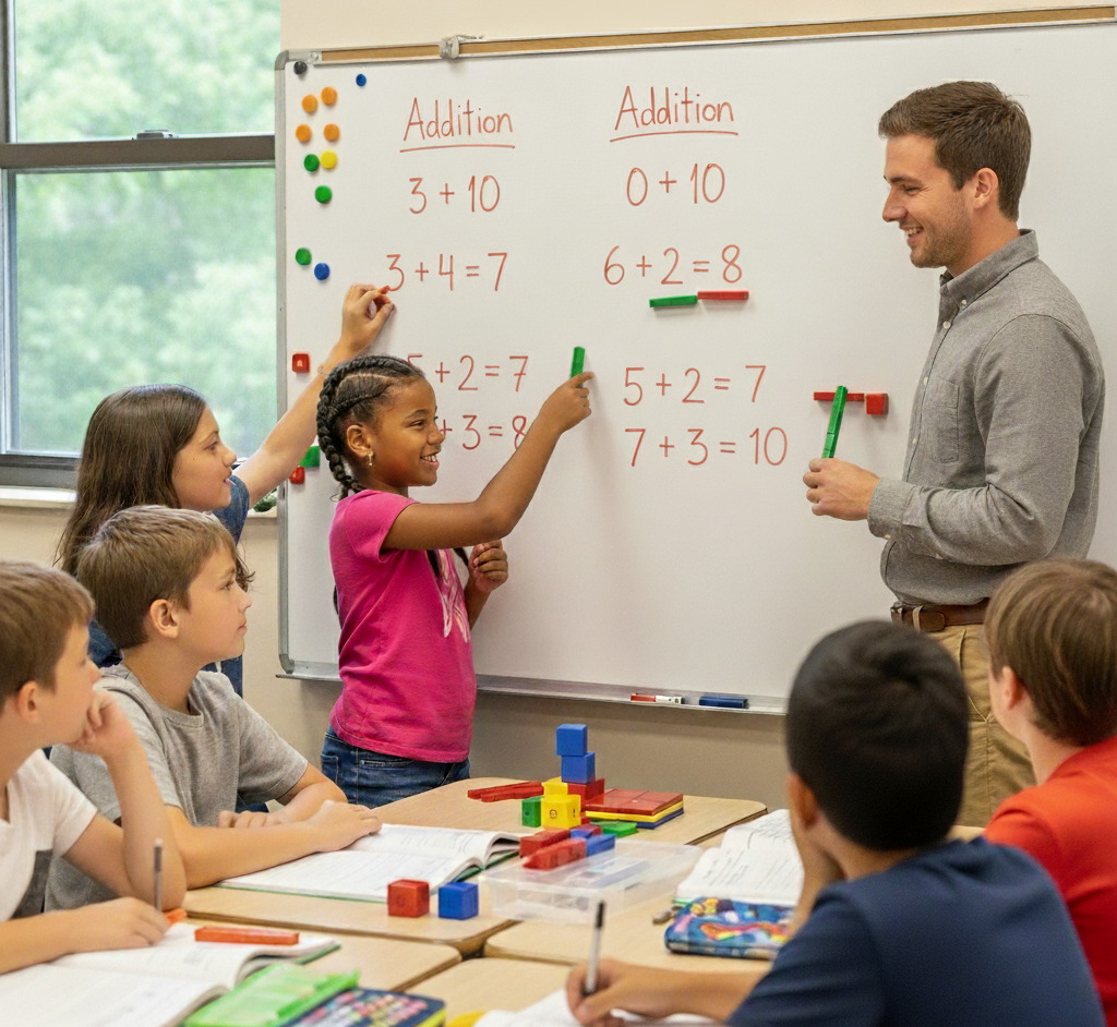 Math program at STEMatics Academy